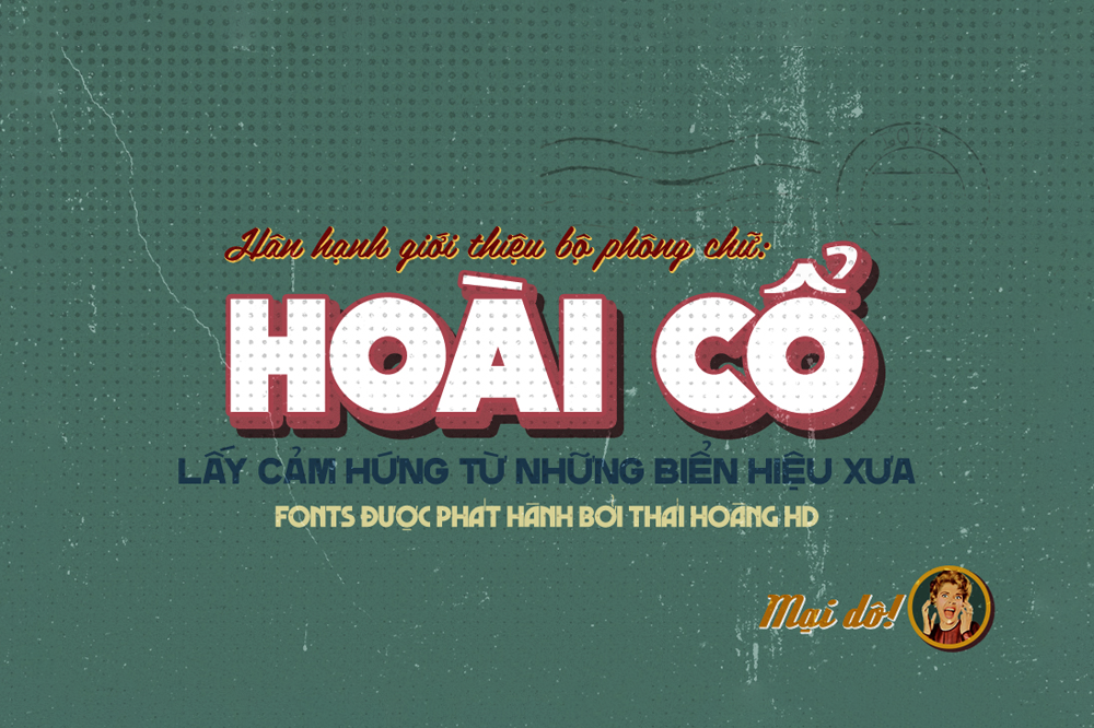 68 Font Chữ Hoài Cổ Việt Hóa - Thái Hoàng HD