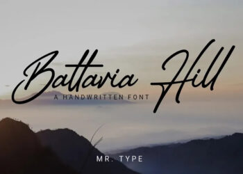 Font chữ viết tay TH Battavia Hill Việt hóa