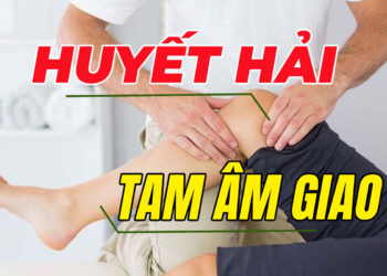 Hai huyệt “tam âm giao” và “huyết hải” giúp cải thiện lưu thông máu ở phụ nữ.