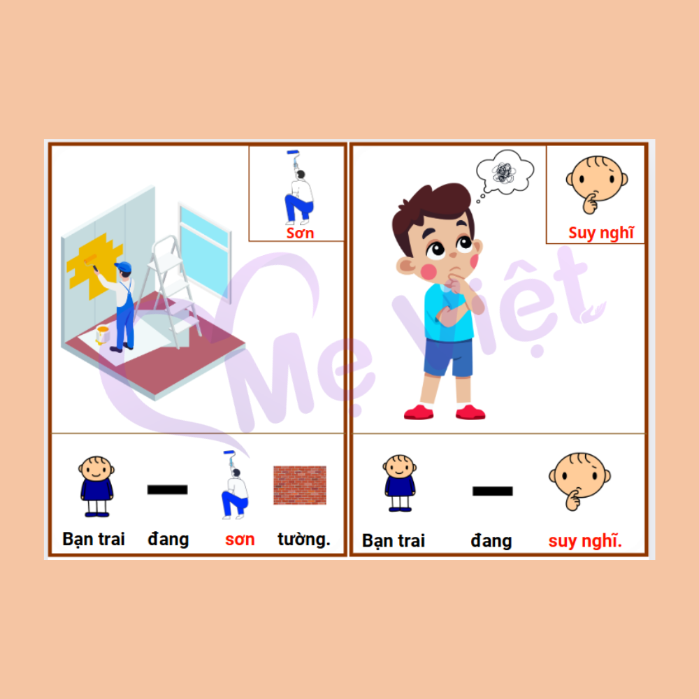 Học liệu 200 động từ phát triển vốn từ nâng cao